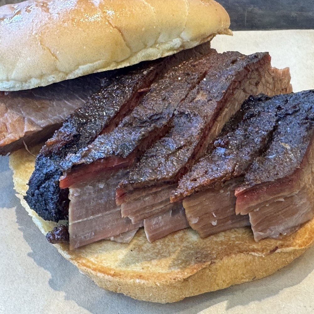 GQue BBQ Thornton - Dry brisket with no bark on it - Barbeque Near Me - Thornton, Colorado