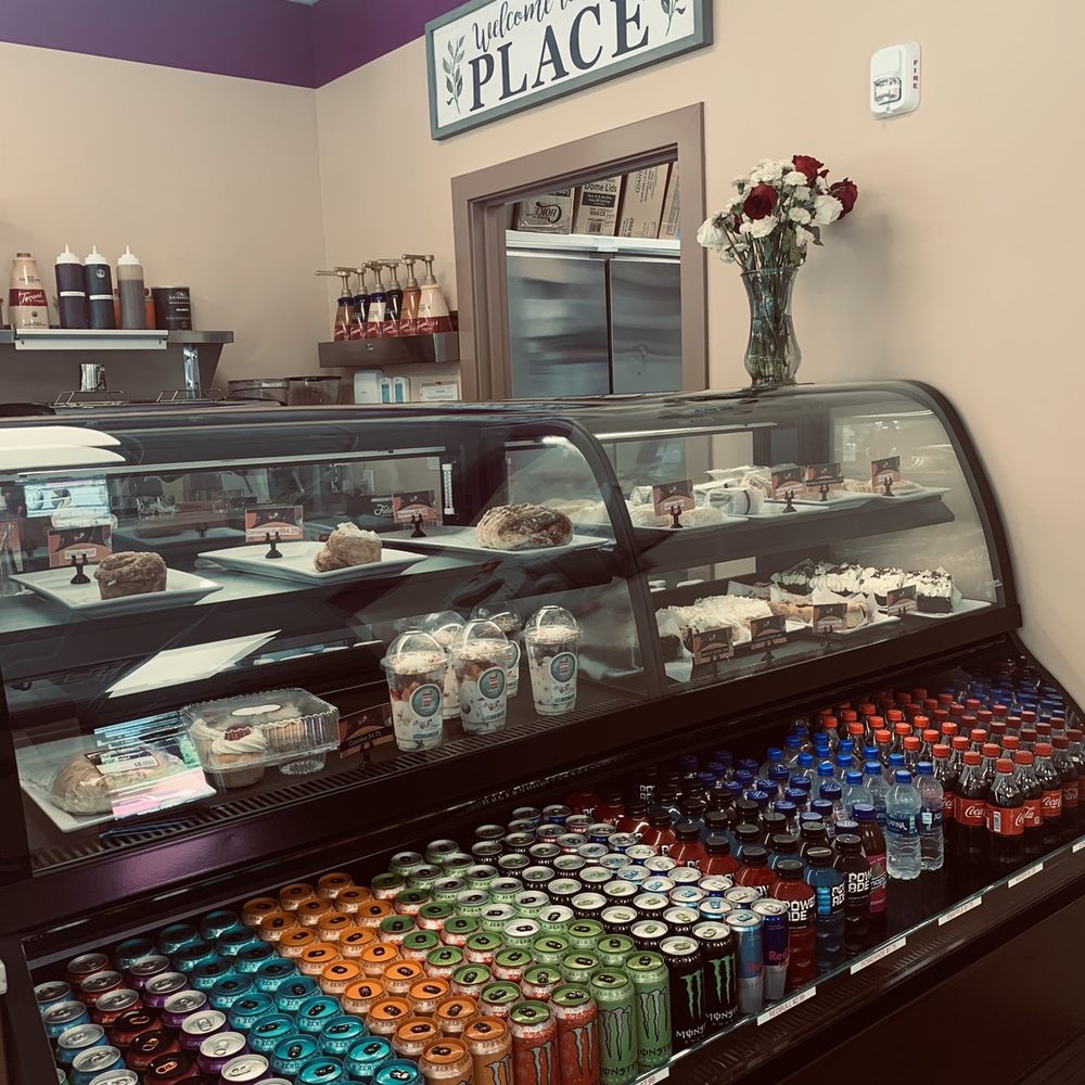 Silver Scoop - a display case with a variety of beverages - Desserts Near Me - Arlington, Washington Silver Scoop - a display case with a variety of beverages - Desserts Near Me - Arlington, Washington