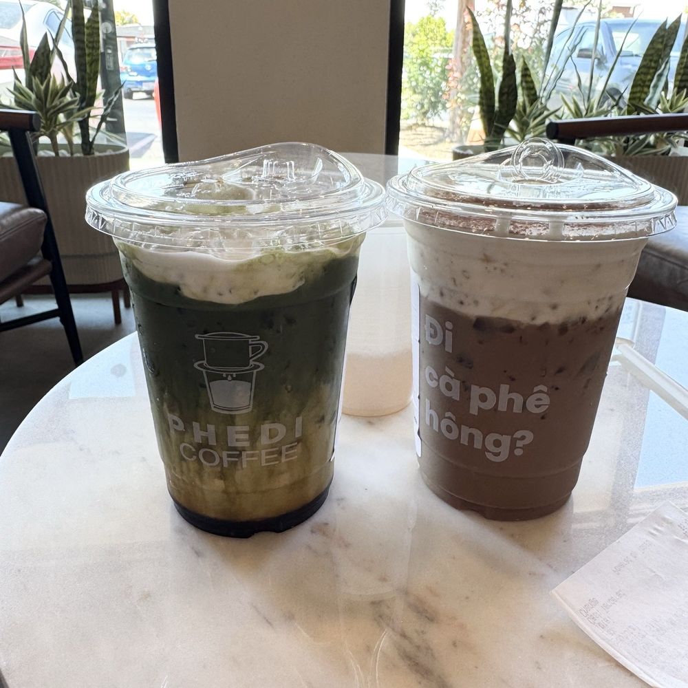 Phedi Coffee - brown sugar matcha & saigon silk - Coffee & Tea Near Me - San Jose, California Phedi Coffee - brown sugar matcha & saigon silk - Coffee & Tea Near Me - San Jose, California