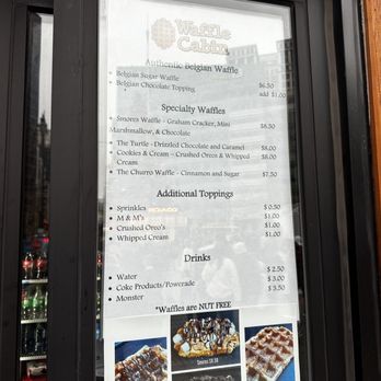 Waffle Cabin - Menu - Food Trucks Near Me Waffle Cabin - Menu - Food Trucks Near Me