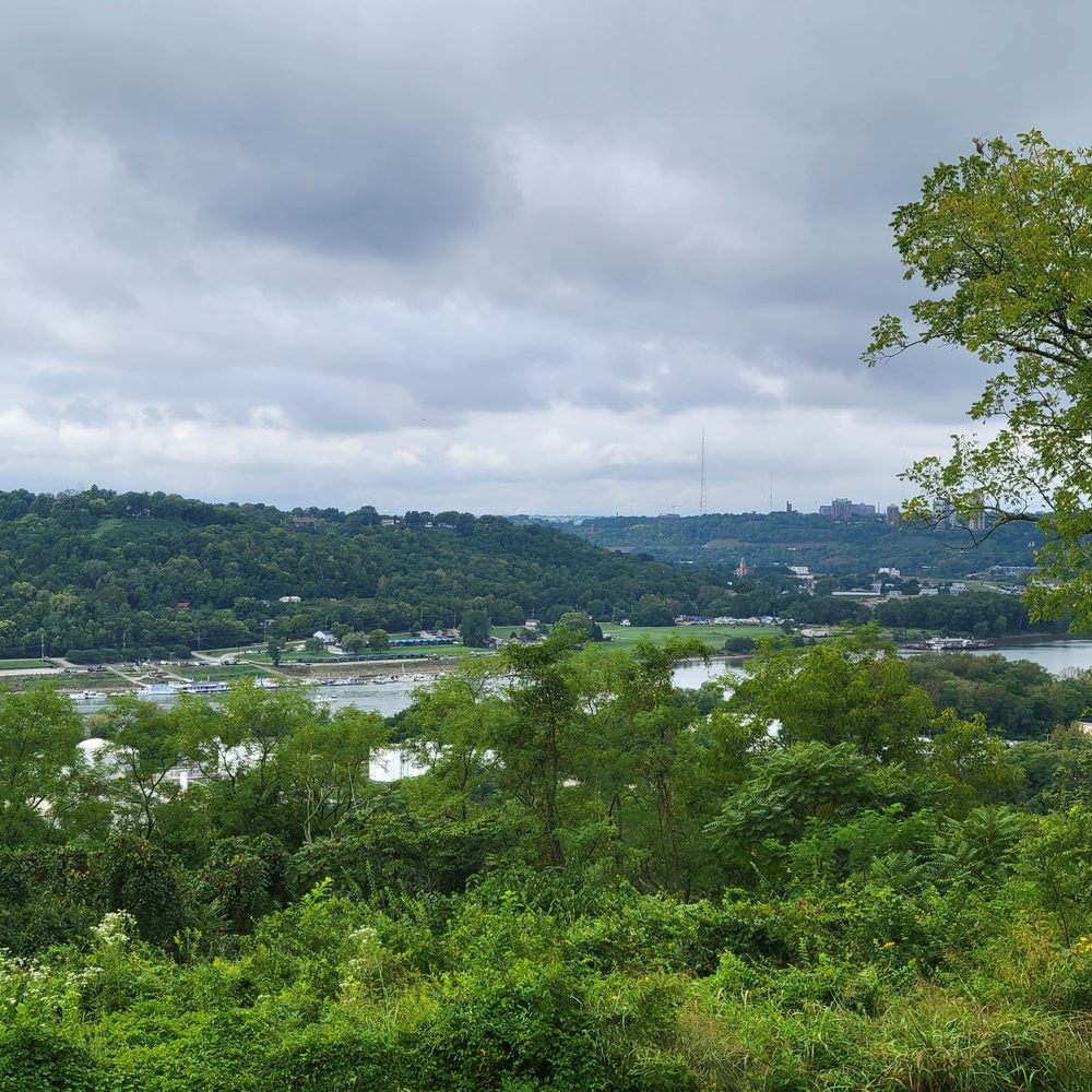 Alms Park - View of river from pergola - Parks Near Me - Cincinnati, Ohio Alms Park - View of river from pergola - Parks Near Me - Cincinnati, Ohio