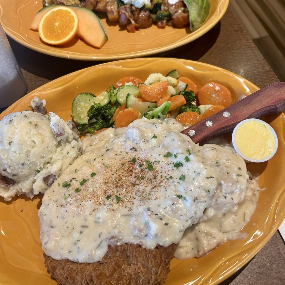 Hashes & Brews - Chicken Fried Steak (bottom) - Bars Near Me - San Bruno, California Hashes & Brews - Chicken Fried Steak (bottom) - Bars Near Me - San Bruno, California