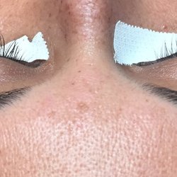 Sugah Mama Beauty - Elise at Revive Wellness does amazing lashes!!!!!!! (Before on right, after on left, obviously!)