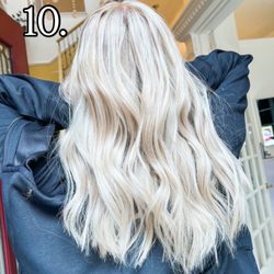 Fluff - Luxury blonde highlights & hand-tied hair extensions in Denver LODO. Flawless color, seamless blends, elevated salon experience.