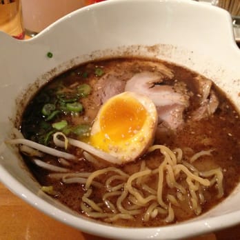 Sobo Ramen - Tonkatsu ramen with mayu, 3.5/5 - Ramen Near Me - Oakland, California Sobo Ramen - Tonkatsu ramen with mayu, 3.5/5 - Ramen Near Me - Oakland, California