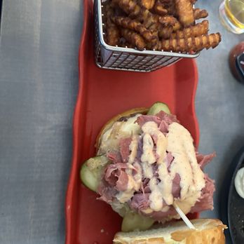 Crossroads Bar & Grill - Reuben burger - Bars Near Me - Egg Harbor City, New Jersey Crossroads Bar & Grill - Reuben burger - Bars Near Me - Egg Harbor City, New Jersey