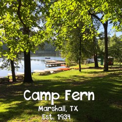 Camp Fern - A gorgeous afternoon overlooking the waterfront at #CampFern in Marshall, Texas!