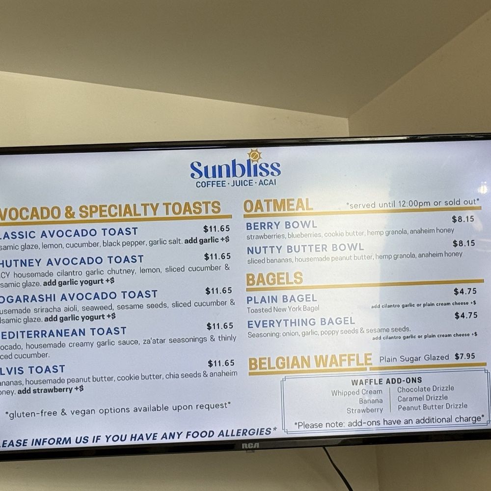 Sunbliss Cafe - Coffee & Tea Near Me - Anaheim, California Sunbliss Cafe - Coffee & Tea Near Me - Anaheim, California
