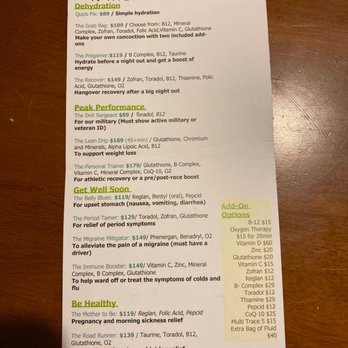 Drive IV Hydration & MedSpa - IV Hydration Therapy Menu - Medical Spas Near Me - Jacksonville, North Carolina Drive IV Hydration & MedSpa - IV Hydration Therapy Menu - Medical Spas Near Me - Jacksonville, North Carolina