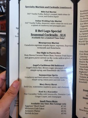 Menu photo 2 Il Bel Lago Saint Louis, MO