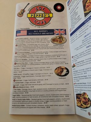 Menu photo 2 Sgt. Pepper's Cafe Springfield, IL