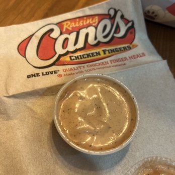 Raising Cane's Chicken Fingers - The sauce !! - Chicken Shop Near Me - Roseville, California Raising Cane's Chicken Fingers - The sauce !! - Chicken Shop Near Me - Roseville, California