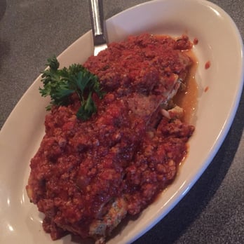Amici's Cucina - Lasagna is not a child's portion, great comfort food :-) - Italian Near Me - Waterville, Maine