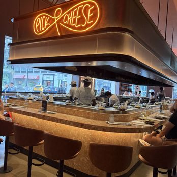 Pick & Cheese - We were seated right in this corner - Cheese Shops Near Me - New York, New York