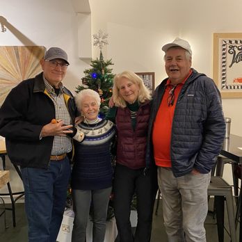 Vaughn Duffy Wines - Chrismas tasting with friends Thank you Terry for a marvelous afternoon Your cork ornament is hanging on our tree - Wine Tasting Room Near Me - Kenwood, California Vaughn Duffy Wines - Chrismas tasting with friends Thank you Terry for a marvelous afternoon Your cork ornament is hanging on our tree - Wine Tasting Room Near Me - Kenwood, California