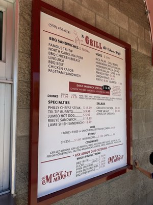 Menu photo 2 The Meat Market Fresno, CA Menu photo 2 The Meat Market Fresno, CA