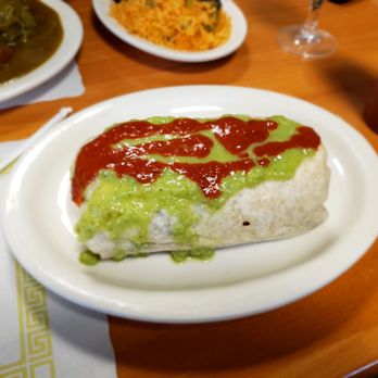 Webster Cafe & Diner - Steak Burrito done Christmas Style - Diners Near Me - Bronx, New York