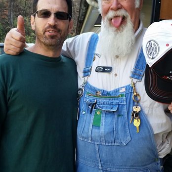 The Jack Daniel Distillery - Ron and I...and yes, those are the keys to the kingdom.. - Distilleries Near Me - Lynchburg, Tennessee