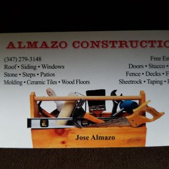 Almazo Construction - Contact info for Jose - Roofing Near Me