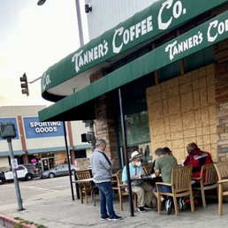 Exterior outside entrance of Tanner's Coffee - After everyone else had gone home from the chess tournament, some players stayed behind to continue their games. - Culver City, California Exterior outside entrance of Tanner's Coffee - After everyone else had gone home from the chess tournament, some players stayed behind to continue their games. - Culver City, California