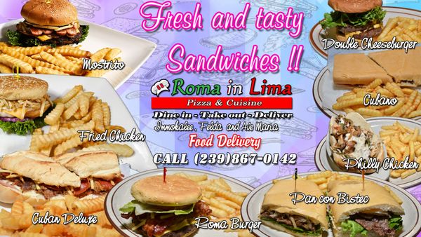Menu photo 2 Roma In Lima Immokalee, FL