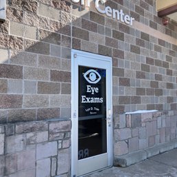 Entrance to vision center Entrance to vision center
