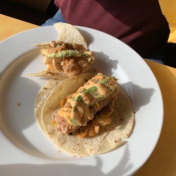 Kehaulani's Cafe - Yikes! Couldn't help myself. I had to take bites. Fish tacos with kimchi and special sauce. - Breakfast & Brunch Near Me - Vallejo, California Kehaulani's Cafe - Yikes! Couldn't help myself. I had to take bites. Fish tacos with kimchi and special sauce. - Breakfast & Brunch Near Me - Vallejo, California