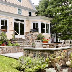 Stone By Ric - All stone patio