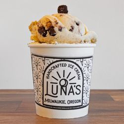 Luna’s Ice Cream - Salted Caramel Truffle