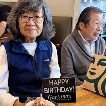 Gaetano's Restaurant - Happy birthday to my mom - Italian Near Me - Torrance, California Gaetano's Restaurant - Happy birthday to my mom - Italian Near Me - Torrance, California