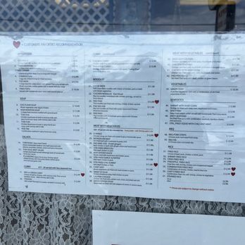 D Thai Chinese Restaurant - Menu 8/27/26 (ig: @cravingswithcat) - Chinese Near Me - Westminster, California