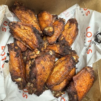 Lotus Seafood - Chicken wings burnt all flats - Seafood Near Me - Pearland, Texas Lotus Seafood - Chicken wings burnt all flats - Seafood Near Me - Pearland, Texas