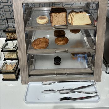 Home2 Suites by Hilton Boone - breakfast bread options (which were replenished after picture) - Hotels Near Me - Boone, North Carolina Home2 Suites by Hilton Boone - breakfast bread options (which were replenished after picture) - Hotels Near Me - Boone, North Carolina