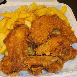 Hunan Express - 5 pc wing, but really 2 and a half.