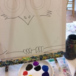 Unpainted canvas