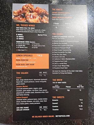 Menu photo 7 We, The Pizza Washington, DC, DC Menu photo 7 We, The Pizza Washington, DC, DC