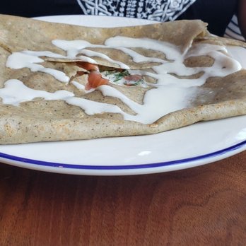 Zola Bistro - Salmon crepes - French Near Me - Ann Arbor, Michigan Zola Bistro - Salmon crepes - French Near Me - Ann Arbor, Michigan