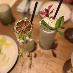 Call Me (Mocktail) on L & Coconut Nojito (Mocktail) on R