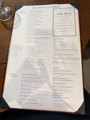 Menu photo 3 Del Frisco's Grille Fort Worth, TX Menu photo 3 Del Frisco's Grille Fort Worth, TX