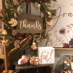 Inside the gift shop
