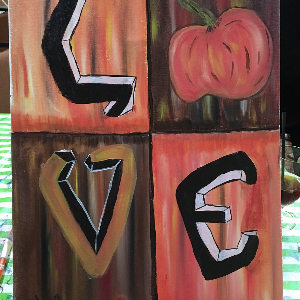Yaymaker - Fall Love Painted with Artist: Jennifer S - Party & Event Planning Near Me