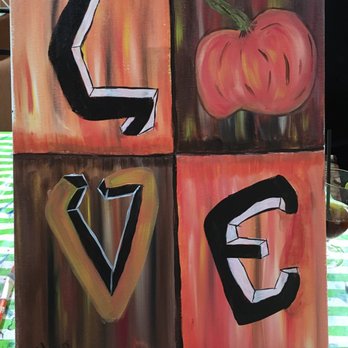 Yaymaker - Fall Love Painted with Artist: Jennifer S - Party & Event Planning Near Me