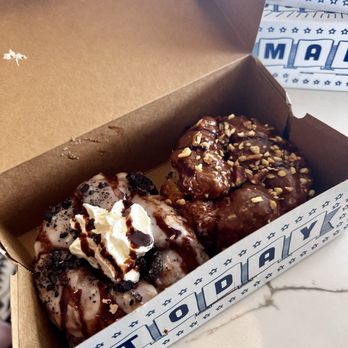 Parlor Doughnuts - Cookies n Cream & Turtle - Donuts Near Me - Orlando, Florida Parlor Doughnuts - Cookies n Cream & Turtle - Donuts Near Me - Orlando, Florida
