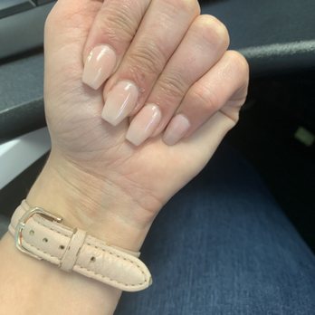 Solar Nails & Spa - Definitely not coffin shaped as requested. - Nail Salons Near Me - Tampa, Florida