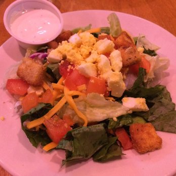 Texas Roadhouse - House Salad - What I wouldn't do for some house made croutons. - Steakhouses Near Me - Oceanside, California Texas Roadhouse - House Salad - What I wouldn't do for some house made croutons. - Steakhouses Near Me - Oceanside, California