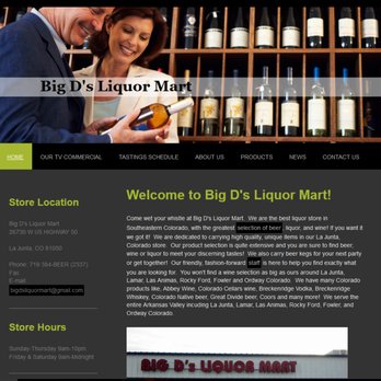 Big D's Liquor Mart - a man and woman looking at a bottle of liquor - Beer, Wine & Spirits Near Me - La Junta, Colorado Big D's Liquor Mart - a man and woman looking at a bottle of liquor - Beer, Wine & Spirits Near Me - La Junta, Colorado