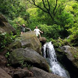 Likeke Falls - Getting there...