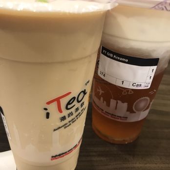 i-Tea - Oolong milk tea and creama - Ramen Near Me - Milpitas, California