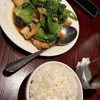 Lieu's Chinese Bistro - Bok Choy and Tofu - Chinese Near Me - Greenville, South Carolina