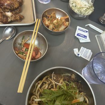Chiko - Cumin Lamb Stir Fry and Double-Fried Chicken Wings Pork and Kimchi Potstickers - Chinese Near Me - Washington, DC, District of Columbia